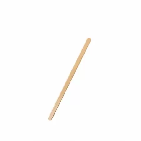 Palito de Mexer Café de Madeira de 14 cm (Embalagem de Papel) - Mexedor de café de madeira de 14 cm embalado individualmente