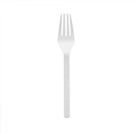 Fourchette en PLA de 16 cm - Fourchette en PLA résistant à la chaleur de 16 cm