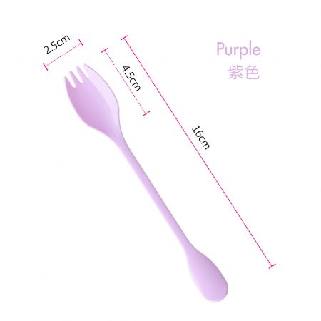 16 cm lila Dessertgabel