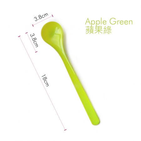 Cucchiaio per parfait verde mela