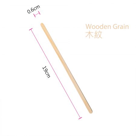 Mexedor de café de madeira de 19cm