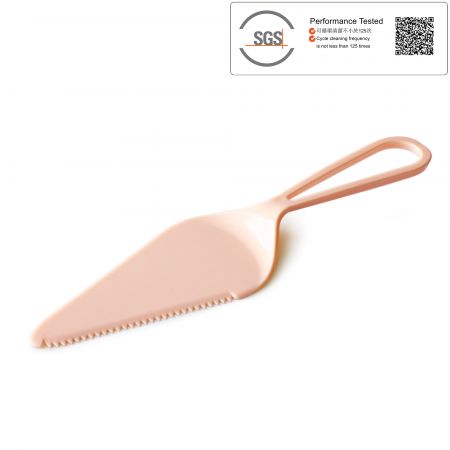 Servidor de Bolo Marshmallow Pink de 22cm