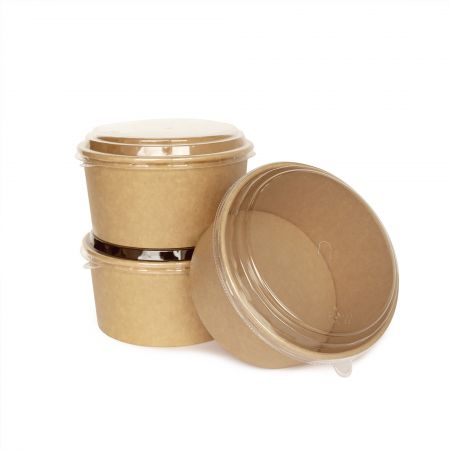 960ml Round Paper Meal Box - 32oz Round Paper Lunch Box | Made in ...