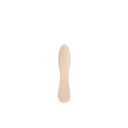 Cucchiaio di legno da 7,5 cm per gelato - Cucchiaio di legno usa e getta da 7,5 cm per gelato
