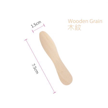 7.5公分木製冰淇淋湯匙