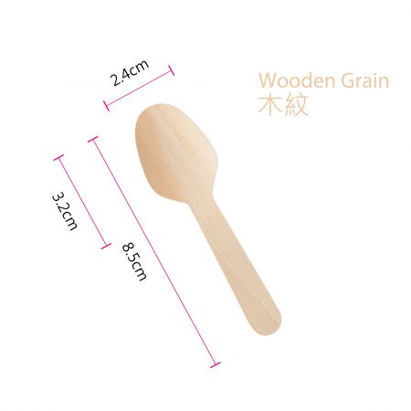 8,5см Деревянная Желейная Ложка