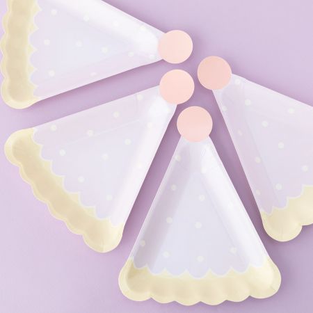 Parti Şapka Şeklinde Kağıt Tabak