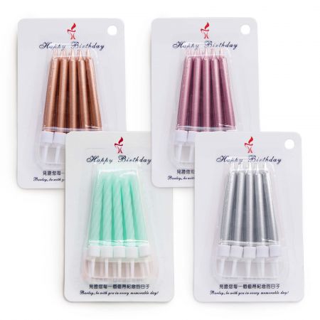 7.5cm Pencil-Shaped Candle - Let's use TAIR CHU card candle to enjoy the cake time in birthday parties!