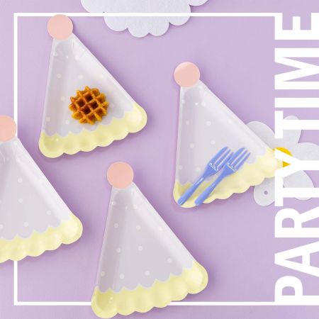 Hat Shape Cake Plate For Happy Party Time