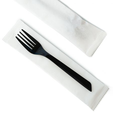 紙巻耐熱フォーク(受注生産品) - 紙包耐熱フォーク、1箱につき1000個入り、印刷包装も承ります。ご注文は3万個以上からお願いいたします。