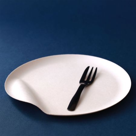 Prato de Bolo em Forma Redonda