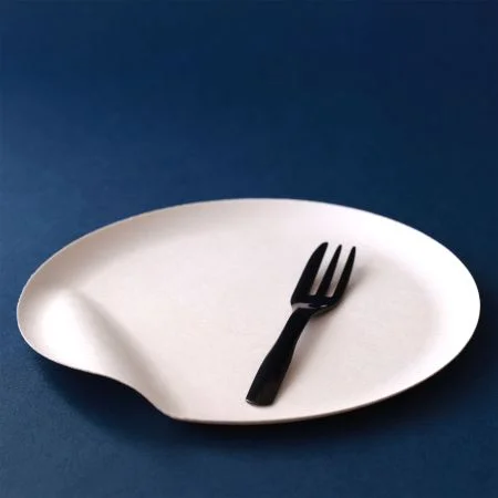 Prato de Bolo em Forma Redonda