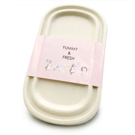 Seal For Meal Box - Seal for disposable bagasse meal box