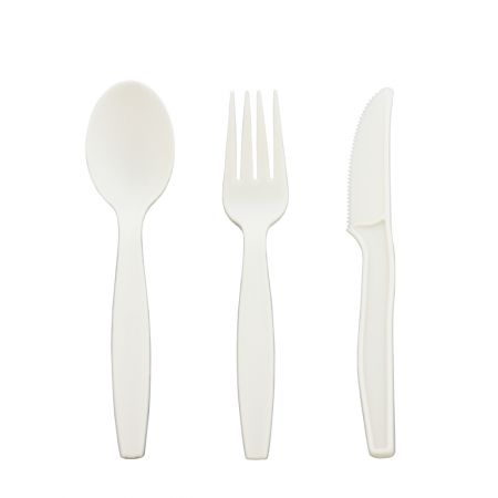 16cm CPLA Cutlery Set - 16cm CPLA Cutlery Set