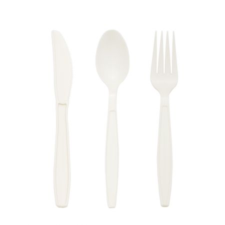 Set Sudu Garpu Kompos 17cm - Set Sudu Garpu Kompos 17cm CPLA