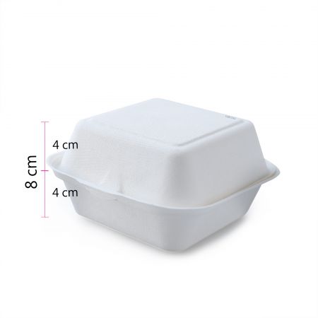 Contenant à hamburger (6"*6") taille