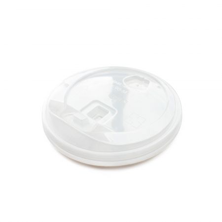 Couvercle de gobelet jetable - Couvercle transparent pour gobelet à café, taille du calibre : 90 mm.