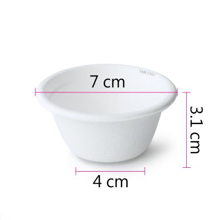 Tazza per salsa da 60 ml (2 once) - fondo