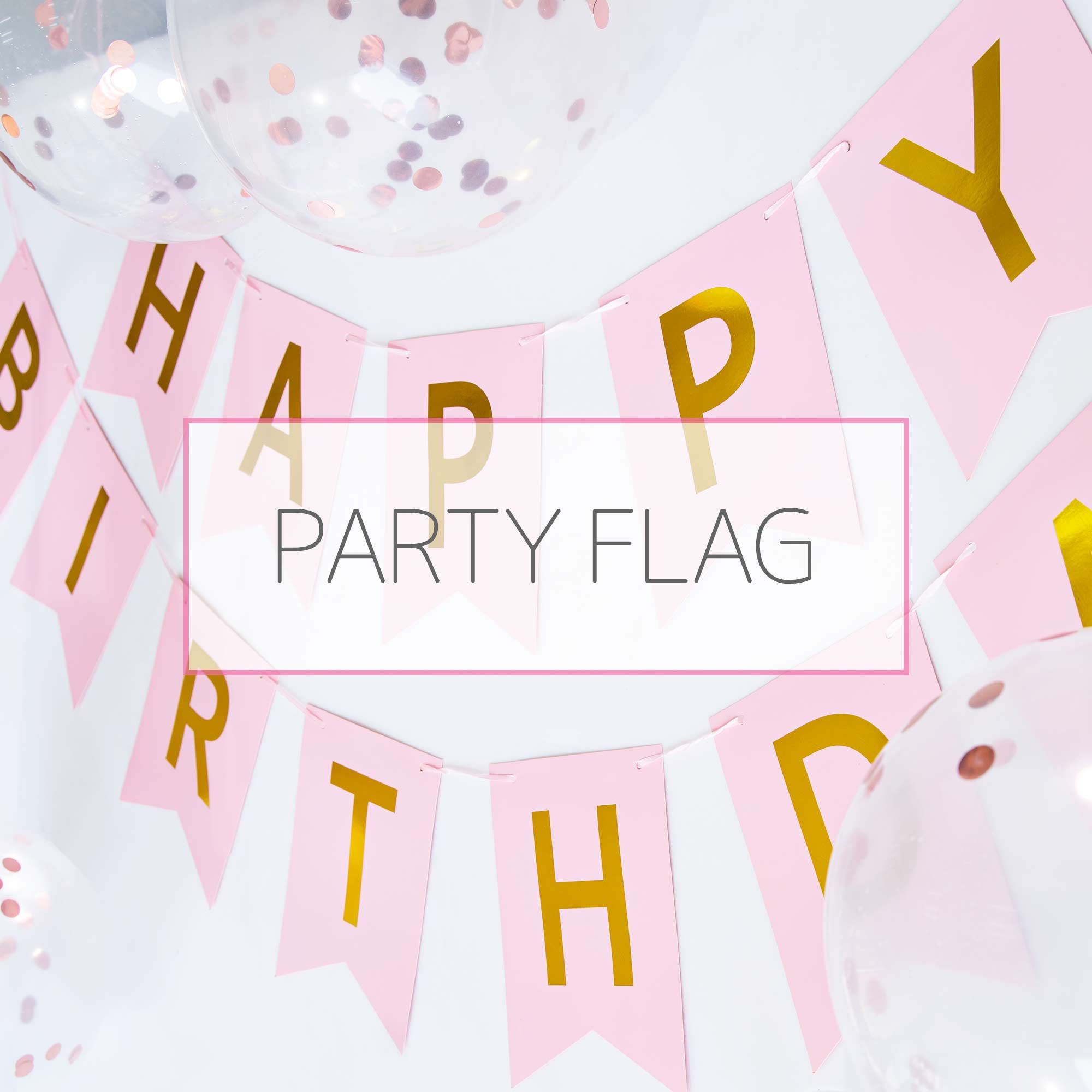 HBD banner for birthday party