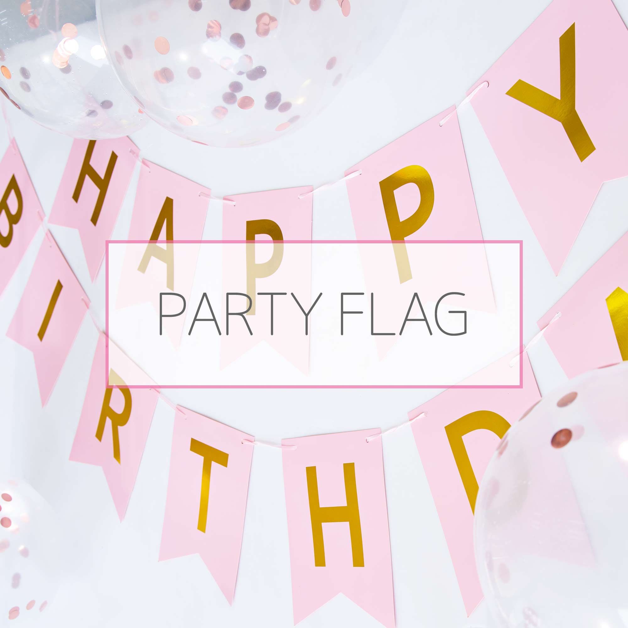 Banner de cumpleaños para fiesta