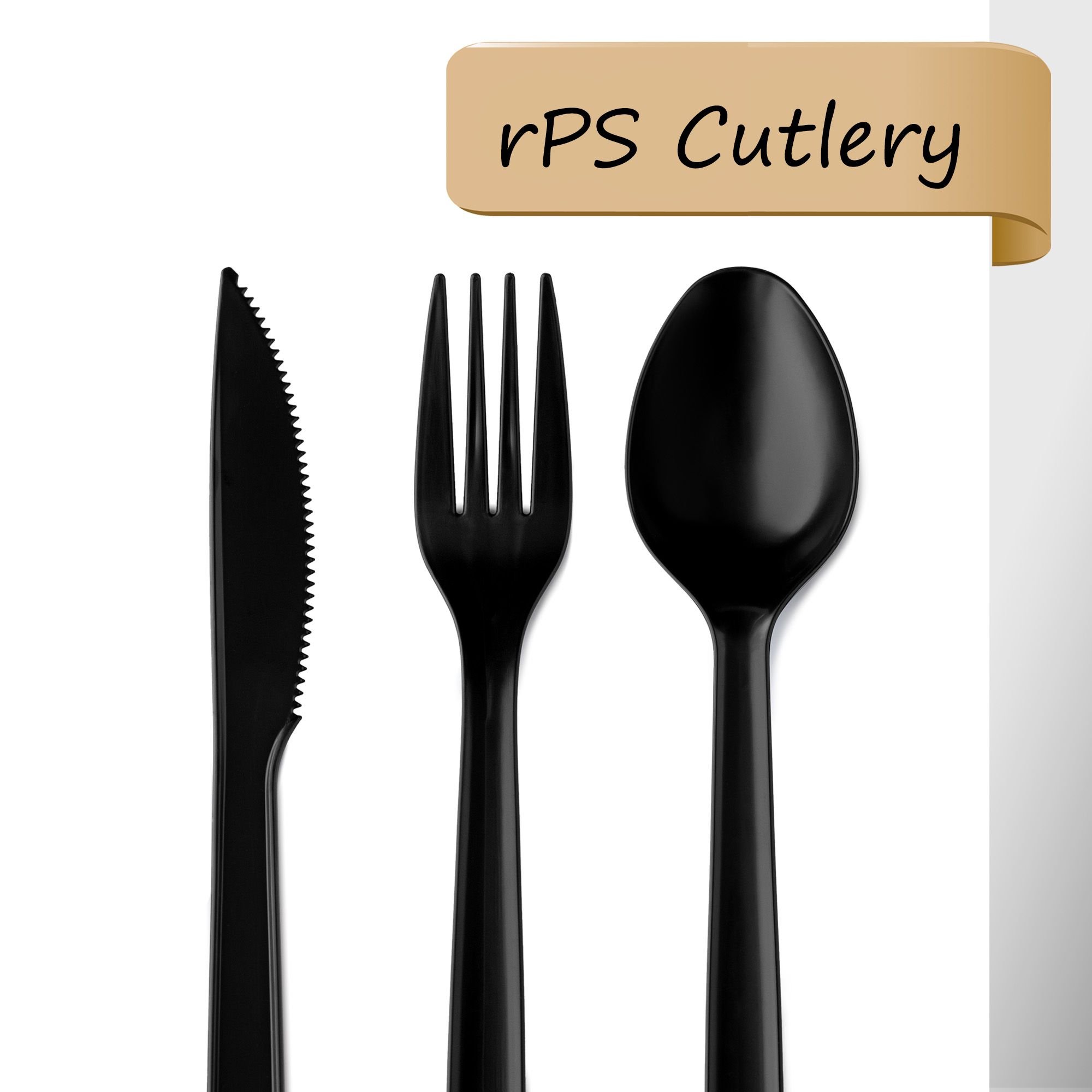 Tair Chu rPS Material Post-Consumer Recycled Cutlery