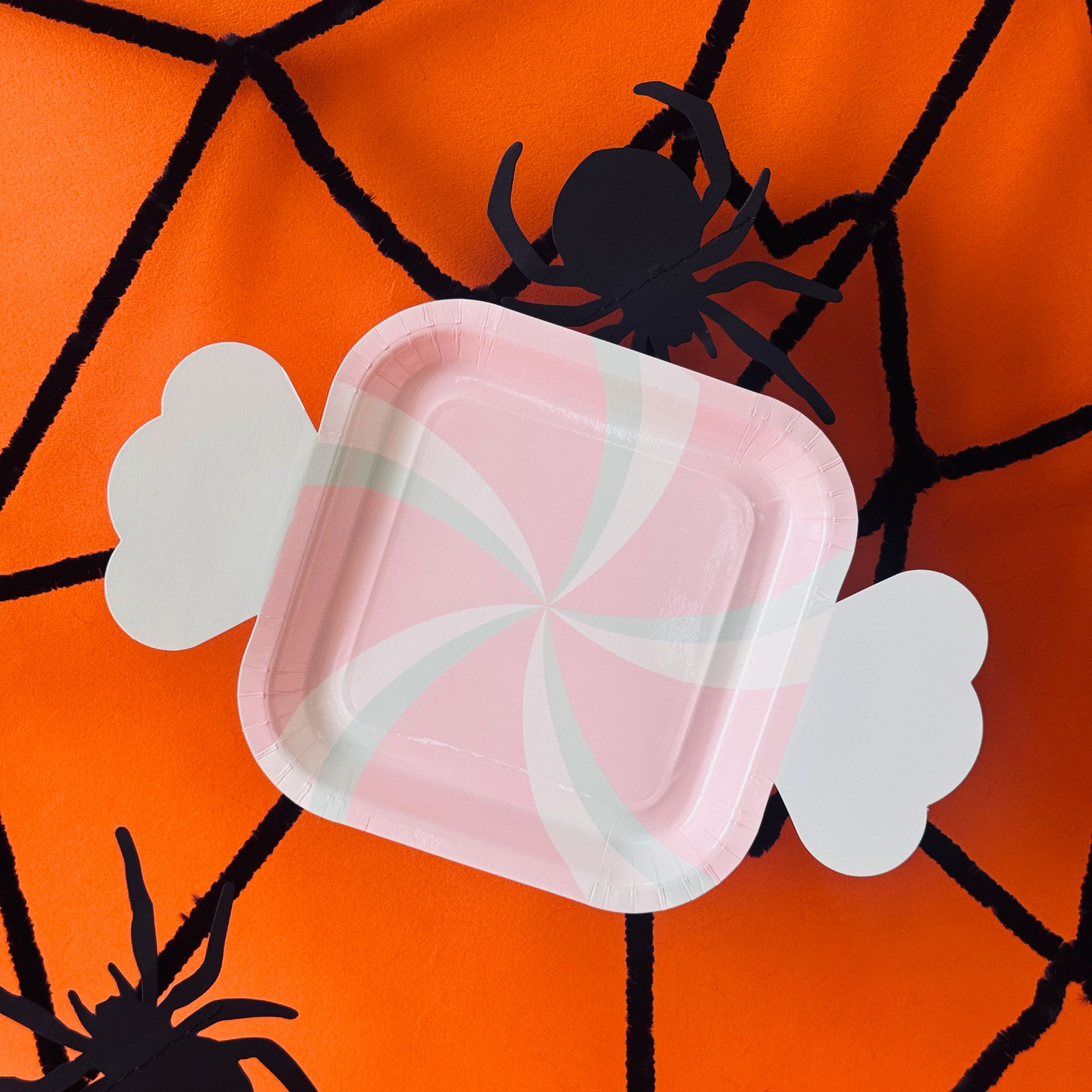 사탕 모양 케이크 접시