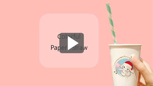 Colorful Paper Straw Makes Drinks Stylish