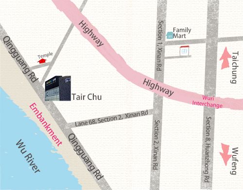 Tair Chu Enterprise Co, Ltd. Service Location