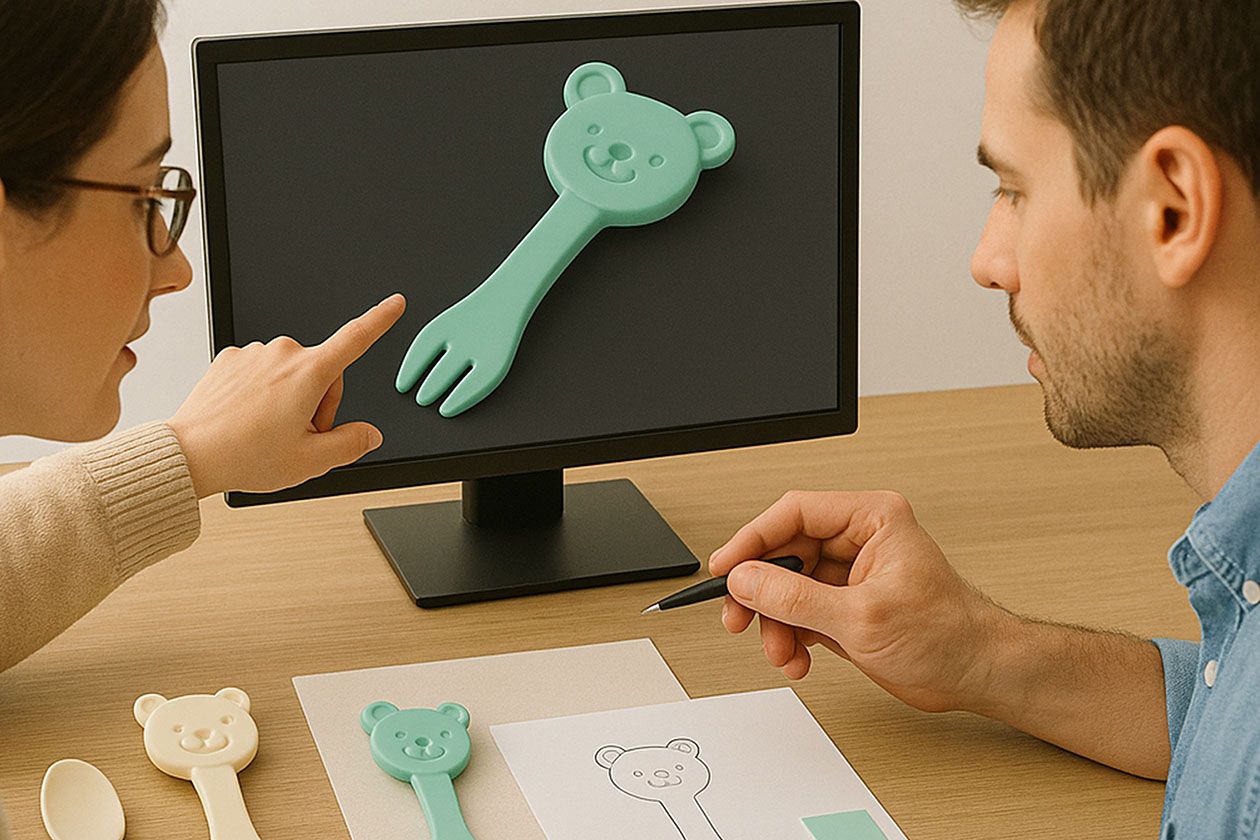 讓苔曙實現您設計的餐具。不論是西餐刀、點心叉、冰淇淋匙,只要將您的想法與我們討論,擁有自己專屬的模具以及客製化餐具不再是遙不可及的夢想。