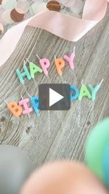 讓你的蛋糕跟你說生日快樂