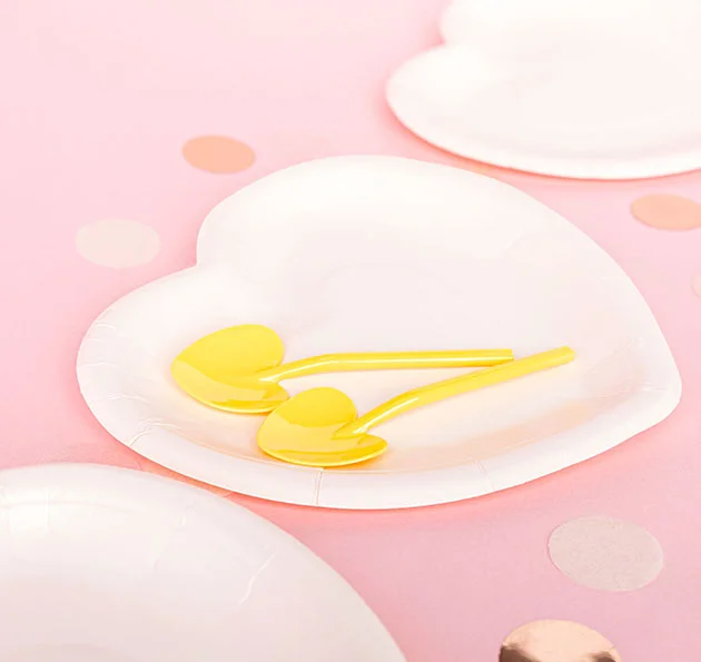 ハート型ケーキプレート