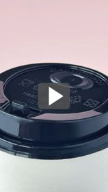 可以使用珍珠吸管的塑膠耐熱就口杯蓋