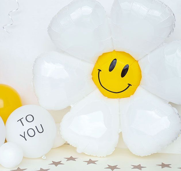 Giant Daisy Balloon Party Set