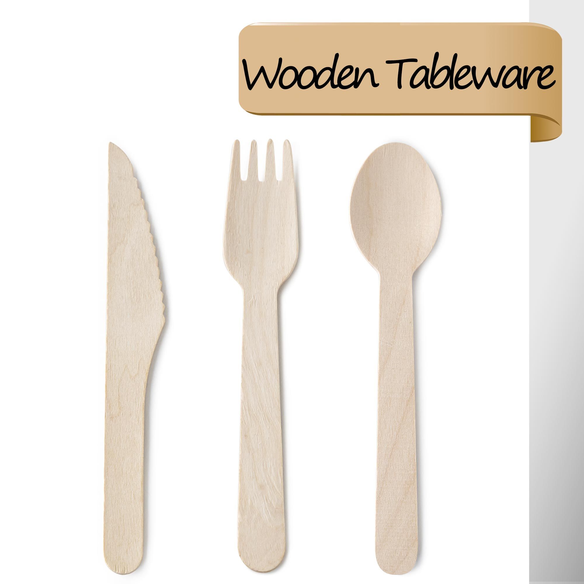 Wooden Disposable Tableware