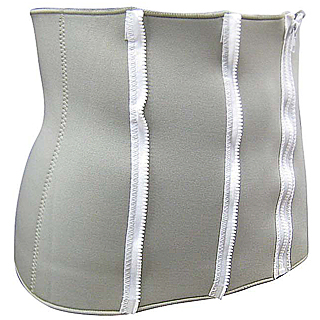 Cinturón de cintura con 4 cremalleras