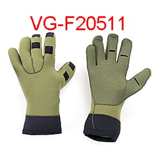 Gants de pêche - Gants de pêche en néoprène avec couture aveugle pour la chaleur et une prise améliorée.
