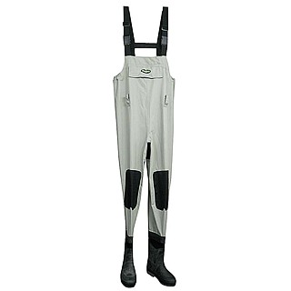 Breathable Wader with Rubber Boots
