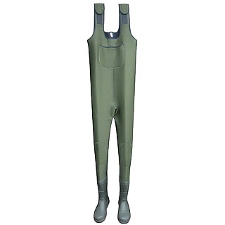 Neoprene Wader with Rubber Boots - Neoprene Wader with Rubber Boots