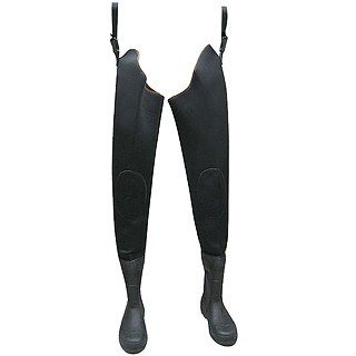Pantalones de Cadera de Neopreno con Botas de Goma - Pantalones de Cadera de Neopreno con Botas de Goma