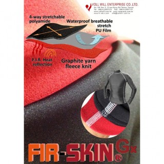 FIR-SKIN® GX - スマートテキスタイル