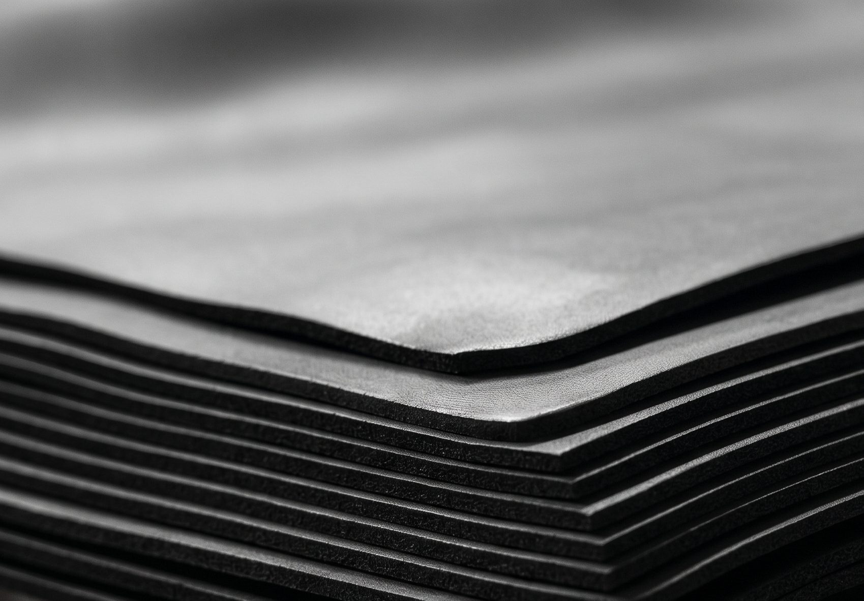 Neoprene rubber sheets, functional foams, and technical fabrics manufactured by Voll Will for OEM material supply