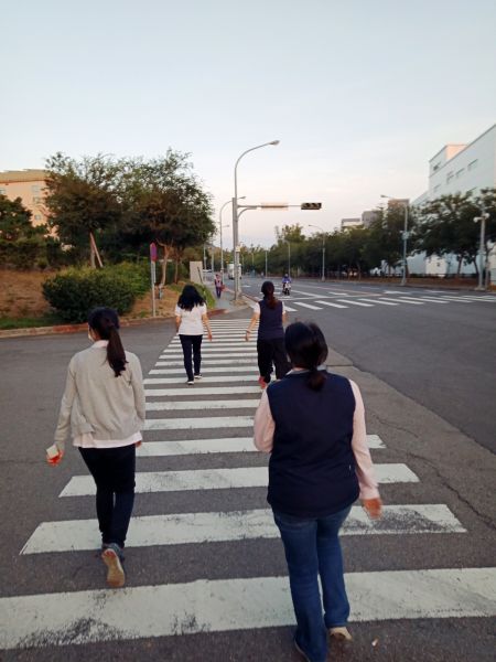 Houli Tech Park walking activity