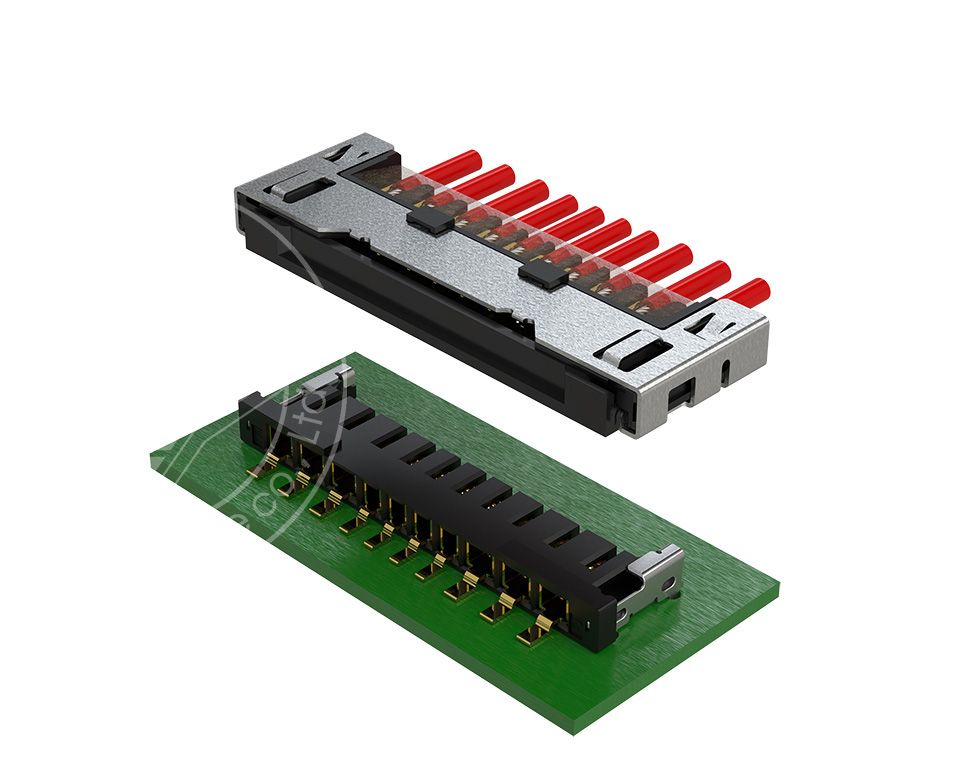 Computer Battery Plug Laptop Battery Connector Wire to Board (8 power pins and 4 signal pins ...