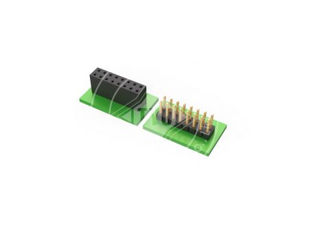 Board-to-Board-Steckverbinder Pitch 2,54mm - Rastermaß 2,54 mm Platine-zu-Platine-Anschluss.