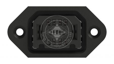 Aangepaste batterijconnector voor E-bike systemen, vrouwelijke connector.