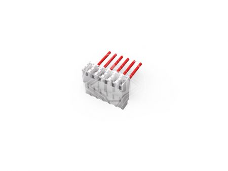 Konektor kawat ke papan sirkuit dengan pitch 3,96mm TF6012.