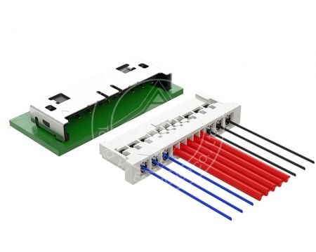 Laptop Battery Connector Wire to Board (6 power pins and 4 signal pins) - Wire to Board Battery Connector.