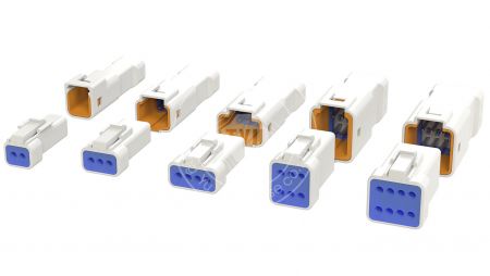 Waterdichte Kabel voor Buitenverlichtingssysteem - Signaalkabel Enkele Rij 2 - 4 pin en Dubbele Rij 2 x 3 en 2 x 4 pin.