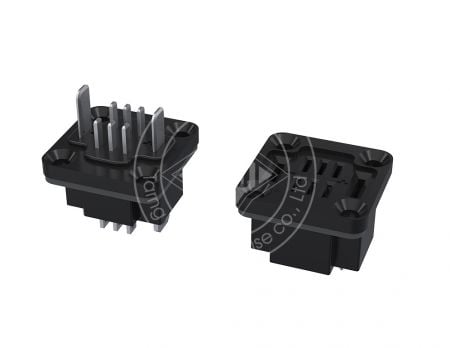 Waterdichte buitenbladconnector - Waterdichte batterijpakconnector.