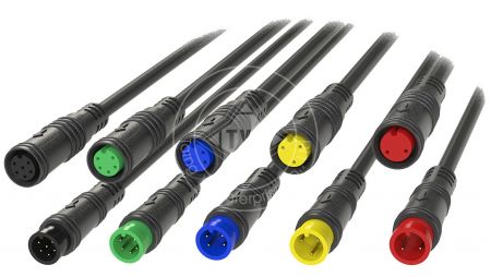 Kabel Sinyal Tahan Air Luar Ruangan - Kabel Sinyal 2 - 6 pin.